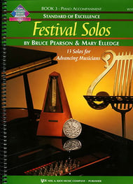 Festival Solos #3 Piano Accompaniment Book cover